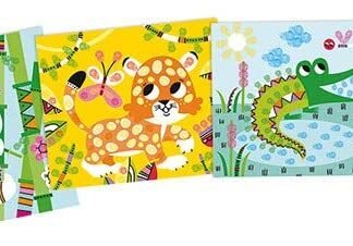 Janod 7812 - Juego Tinta para Dedos Panda y sus Amigos